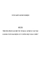 Sáng kiến kinh nghiệm skkn giải bài toán dao động và mạch điện bằng giản đồ véc tơ