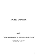 Sáng kiến kinh nghiệm skkn một số giải pháp giúp học sinh lớp 2 có khả năng viết văn