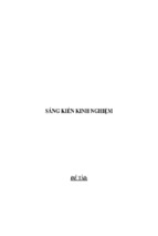 Sáng kiến kinh nghiệm skkn giúp trẻ mầm non phát triển toàn diện hơn qua hoạt động âm nhạc