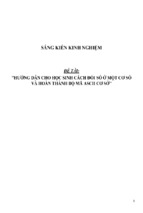 Sáng kiến kinh nghiệm skkn môn tin học thpt hướng dẫn cho học sinh cách đổi số ở một cơ số và hoàn thành bộ mã ascii cơ sở