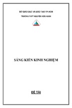 Sáng kiến kinh nghiệm skkn một biện pháp nhằm hạn chế học sinh phá hỏng, lấy cắp thiết bị vi tính trong các phòng học tin học