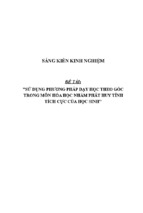 Sáng kiến kinh nghiệm skkn sử dụng phương pháp dạy học theo góc trong môn hóa học nhằm phát huy tính tích cực của học sinh