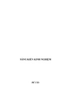 Sáng kiến kinh nghiệm skkn soạn và dạy bài đột biến gen sinh học lớp 9 theo phương pháp dạy học tích cực