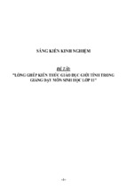 Sáng kiến kinh nghiệm skkn về phương pháp đường chéo trong bài tập trắc nghiệm môn hóa học thpt