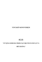 Sáng kiến kinh nghiệm skkn sử dụng sơ đồ hóa trong dạy học phần sinh vật và môi trường