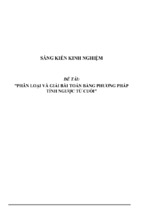 Sáng kiến kinh nghiệm skkn môn toán phân loại và giải bài toán bằng phương pháp tính ngược từ cuối