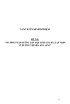 Sáng kiến kinh nghiệm skkn môn lý  phương pháp hướng dẫn học sinh giải bài tập phần vẽ đường truyền ánh sáng