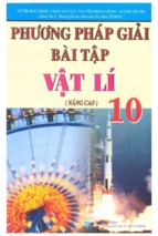 Phương pháp giải bài tập vật lý 10 nâng cao (nxb đại học quốc gia)   vũ thị phát minh, 210 trang