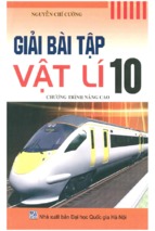 Giải bài tập vật lý 10 nâng cao (nxb đại học quốc gia)   nguyễn chí cường, 176 trang