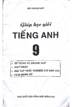 Giúp học giỏi tiếng anh 9 tập 1