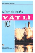 Kiến thức cơ bản vật lý 10 (nxb đại học quốc gia)   nguyễn thanh hải, 165 trang