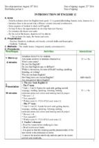 Giáo án tiếng anh 12 thí điểm phần 1