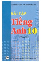 Bài tập tiếng anh 10 có đáp án (nxb đại học quốc gia)   võ thị thúy anh, 176 trang