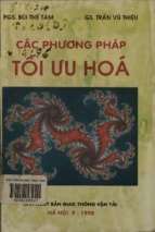 Các phương pháp tối ưu hóa  dùng cho sinh viên các ngành khoa học kỹ thuật và kinh tế, cán bộ các ngành kỹ thuật và kinh tế, học sinh chuyên tin, các chuyên gia lập trình