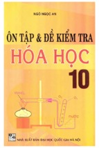 ôn luyện   để kiểm tra hóa học 10 (nxb đại học quốc gia)   ngô ngọc an, 143 trang