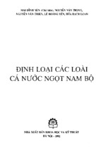 định loại các loài cá nước ngọt nam bộ  mai đình yên (chủ biên) và những người khác 