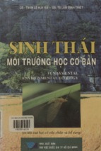 Sinh thái môi trường học cơ bản  lê huy bá, lâm minh triết