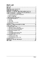 Luận văn công nghệ dịch vụ web