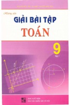 Hướng dẫn bài tập toán 9 tập 1 (nxb đại học quốc gia)   nguyễn đức tấn, 116 trang