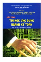 GIÁO TRÌNH TIN HỌC ỨNG DỤNG NGÀNH KẾ TOÁN - ĐH CÔNG NGHIỆP TP.HCM (IUH)