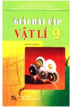 Giải bài tập vật lí 9 (nxb đại học quốc gia hà nội)   vũ thị phát minh, 280 trang