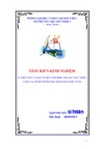 Skkn từ kiến thức cơ bản về diện tích hình tam giác phát triền, nâng cao để bồi dưỡng học sinh năng khiếu toán