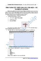 Hướng dẫn sử dụng Autodesk robot structural analysis