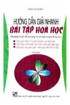 HƯỚNG DẪN GIẢI NHANH HÓA HỌC TẬP 3