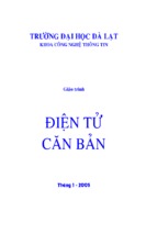 đhđl.điện tử căn bản   phan văn nghĩa, 177 trang