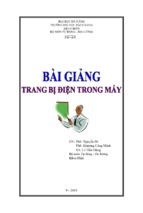 đhđn.bài giảng trang bị điện trong máy   ths.nguyễn bê, 115 trang