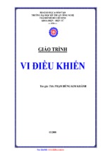 đhcn.giáo trình vi điều khiển   ths.phạm hùng kim khánh, 194 trang