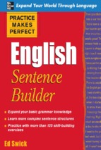English sentence builder ed swick