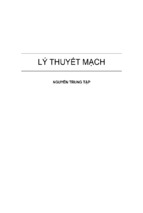 Lý thuyết mạch   nguyễn trung lập, 177 trang