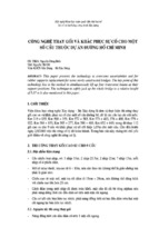 Công nghệ thay gối và khắc phục sự cố cho một số cầu thuộc dự án đường hồ chí minh