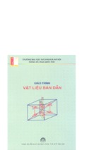 Giáo trình vật liệu bán dẫn   phùng hổ, 392 trang