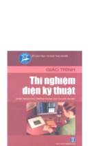 Thcn.giáo trình thí nghiệm điện kỹ thuật   trần thị hà, 129 trang