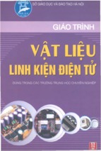 Thcn.giáo trình vật liệu linh kiện điện tử (nxb hà nội 2005)   ths.phạm thanh bình, 153 trang