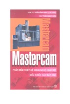 Mastercam phần mềm thiết kế công nghệ cad cam điều khiển các máy cnc   trần vĩnh hưng, 366 trang