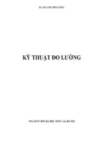 Kỹ thuật đo lường   ts.nguyễn hữu công, 174 trang