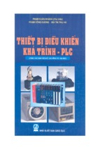 Thiết bị điều khiển khả trình plc   phạm xuân khánh & phạm công dương, 161 trang