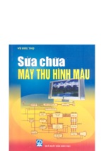 Sữa chữa máy thu hình màu   vũ đức thọ, 197 trang