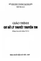 Thcn.giáo trình cơ sở lý thuyết truyền tin (nxb hà nội 2007)   trần thị ngân, 134 trang