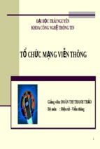 Slide.tổ chức mạng viễn thông 2010   đoàn thị thanh thảo, 154 trang