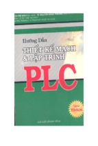 Hướng dẫn thiết kế mạch & lập trình plc   trần thế san, 228 trang