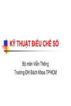 Slide.kỹ thuật điều chế số   đại học bách khoa, 240 trang