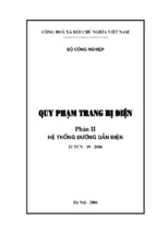 Quy phạm trang bị điện phần 2  hệ thống đường tải điện, 156 trang