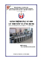 Spkt.giáo trình plc s7 300 lý thuyết và ứng dụng   ts. nguyễn xuân quang, 84 trang