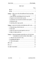 Khóa luận khảo sát phương pháp bình sai lưới trắc địa tự do và ứng dụng trong xử lý lưới thi công công trình