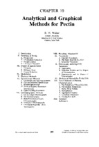 Chapter 10 – analytical and graphical methods for pectin