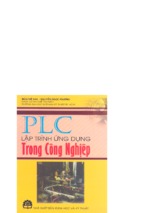 Plc lập trình ứng dụng trong công nghiệp   trần thế san, 128 trang